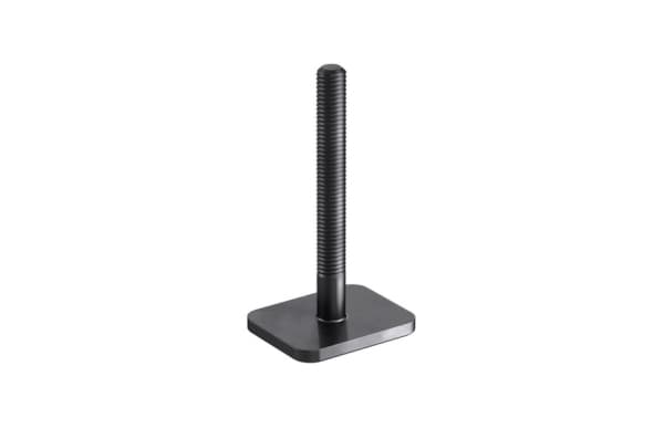 Thule T-track Adapter, T-urasovitin, Musta, 30 mm, 24 mm