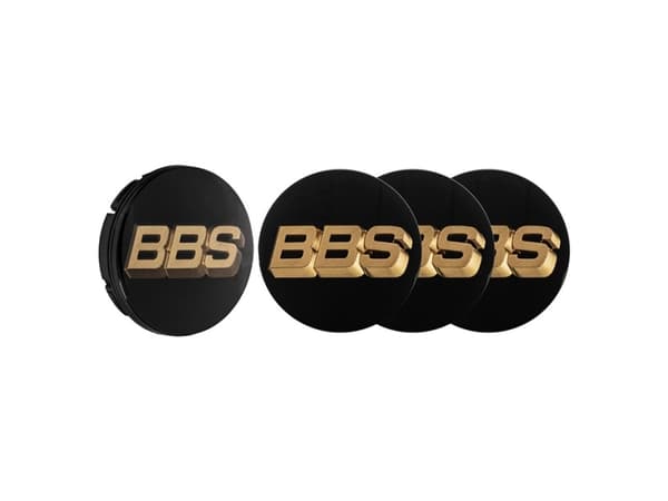 BBS pyörivä 3D-keskuskapseli musta 58071049.4