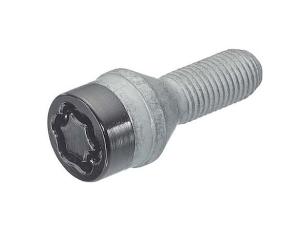 Mcgard låsebolt m12x1.25 kegle sort