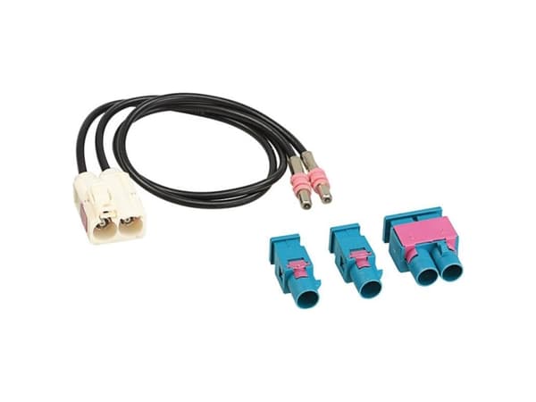 Antenneadapter db. fakra-> 2 enklt. fakr