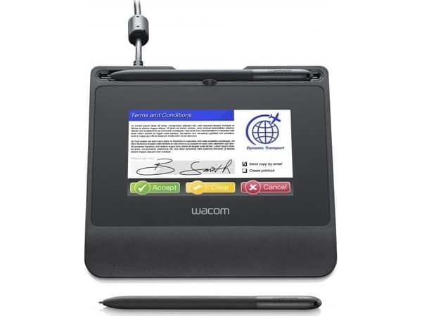 Wacom STU-540-CH2, langallinen, 2540 lpi, 108 x 65 mm, USB, 0,5 mm, kuulakärkikynä