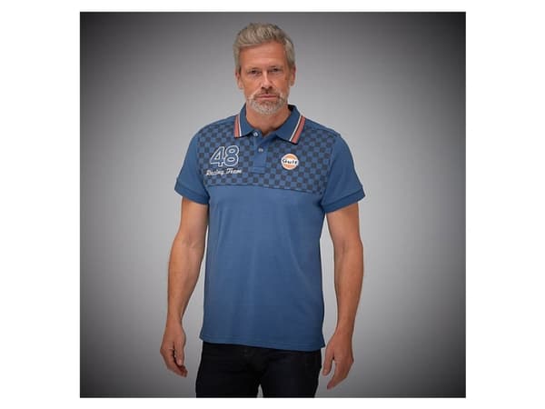 Gulf Racing Team Polo blå L