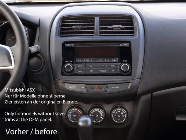 ACV 381200-19-1, Kehys, Mitsubishi ASX, Musta