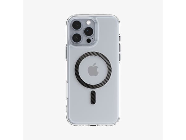 Spigen Ultra Hybrid (MagFit), Cover, Apple, iPhone 16 Pro, 16 cm (6.3"), Transparent