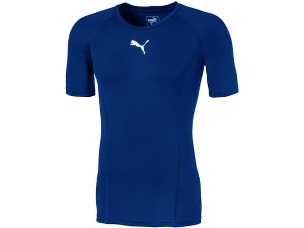 Puma LIGA Baselayer SS Men's T-Shirt blue 655918 02 M
