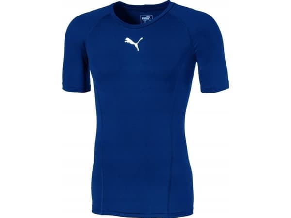 Puma LIGA Baselayer SS Men's T-Shirt blue 655918 02 M