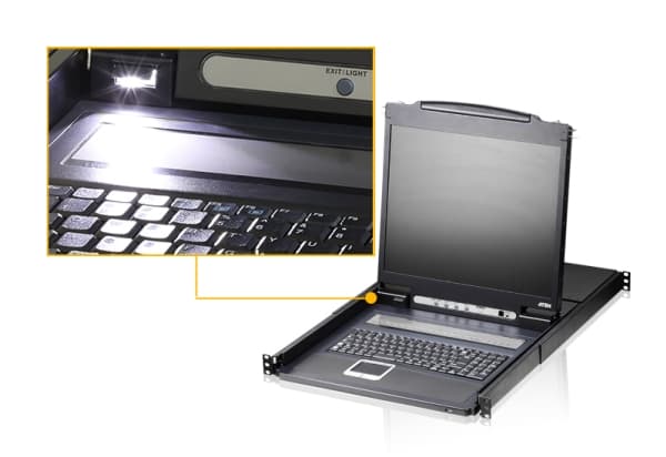 ATEN CL1308N, 48,3 cm (19"), 1280 x 1024 pixlar, LCD, 250 cd/m², 1000:1, 170°