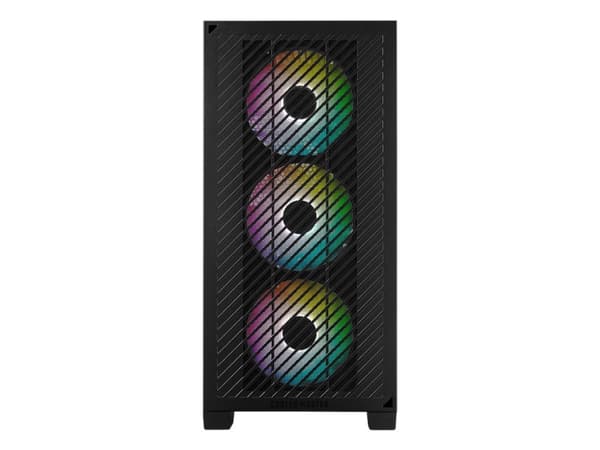 Cooler Master Elite 301 - MT - micro ATX - genomskinlig sidopanel (härdat glas) - ingen strömförsörjning (ATX) - svart - USB/ljud