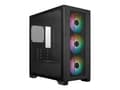 Miniatyrbild 1 av 5: Cooler Master Elite 301 - MT - micro ATX - genomskinlig sidopanel (härdat glas) - ingen strömförsörjning (ATX) - svart - USB/ljud