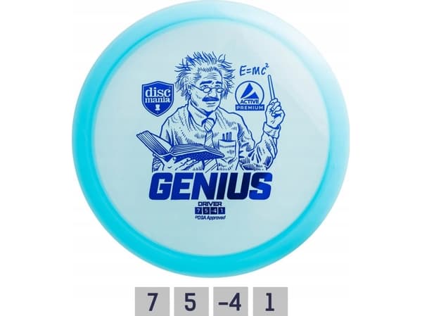 Discmania Diskgolfo diskas Fairway Driver GENIUS Active Premium Mėlyna