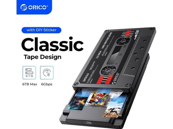 2,5" HDD-deksel ORICO 2580U3, USB3.0