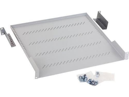 TRITON TRITON shelf 48,3cm 19inch 40KG lightgrey depth 750mm perforated RAL7035 - 923475