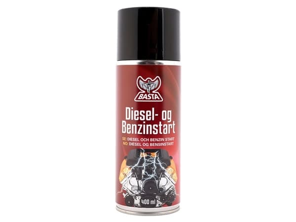 Basta Diesel og Benzin-start 400 ml.