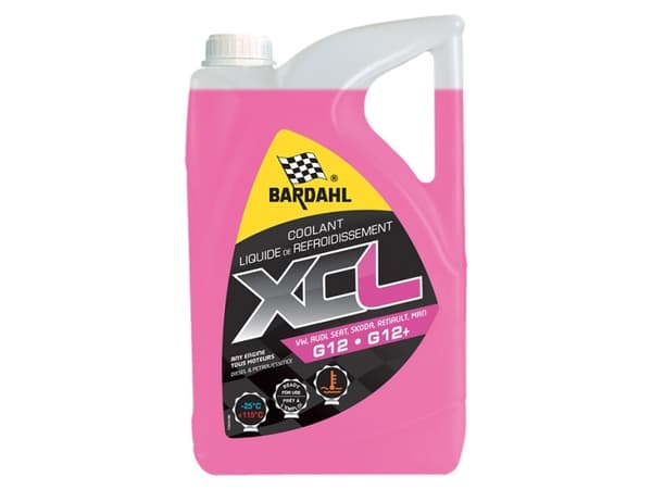 Bardahl 5 liter röd frostskyddsvätska G12 -35° röd