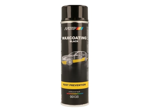 Motip Wax ruostesuoja musta 500ml.