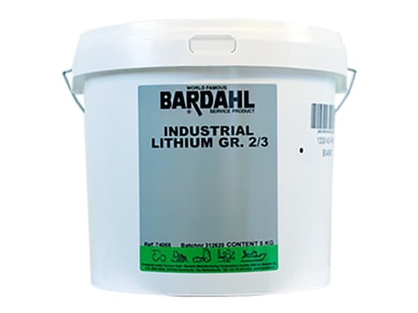 Bardahl 5 Kg. Industri Lithium Fedt 2/3