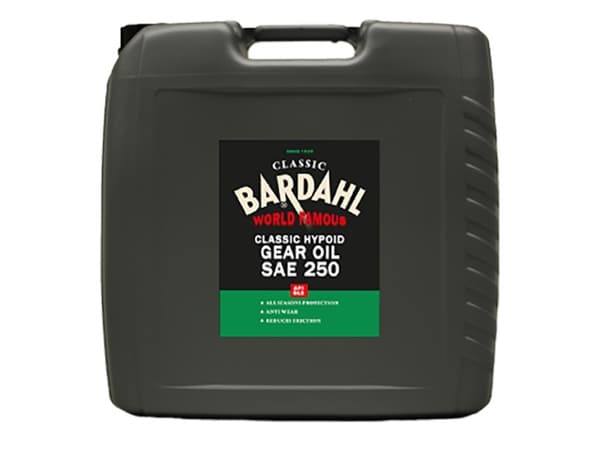 Bardahl 20 Ltr. Sae250 Gl3 Gearo. Hypoid Classic