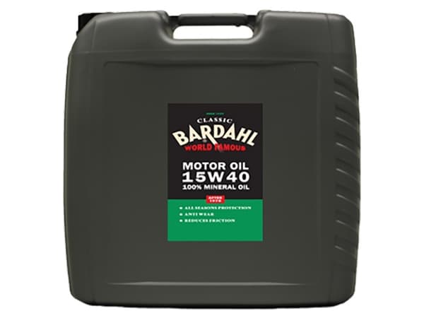Bardahl 20 litran Sae 15W40 Classic moottoriöljy