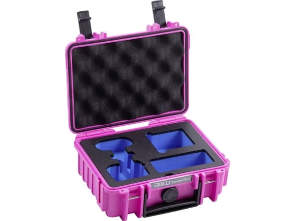 B & W International Transportkuffert action.case PP.23.GO3 2.3 l (B x H x T) 230 x 90 x 180 mm Pink PP.23.PI.GO3