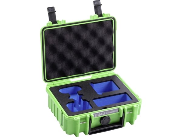 B & W International Transportkuffert action.case PP.23.GO3 2.3 l (B x H x T) 230 x 90 x 180 mm Grøn PP.23.GR.GO3