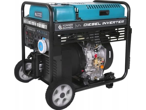 KÖNNER & SÖHNEN inverterinis generatorius dyzelinis KS 9500iDE ATSR 10kW 230V