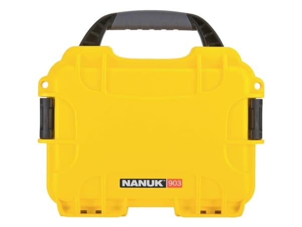 NANUK Transportväska Mod. 903 (B x H x D) 188 x 79 x 124 mm Gul 903S-010YL-0A0