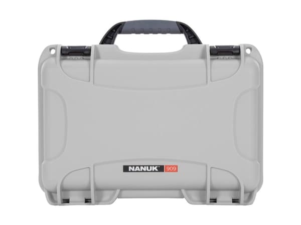 NANUK Transportkuffert Mod. 909 (B x H x T) 291 x 93 x 178 mm Sølv 909S-000SV-0A0