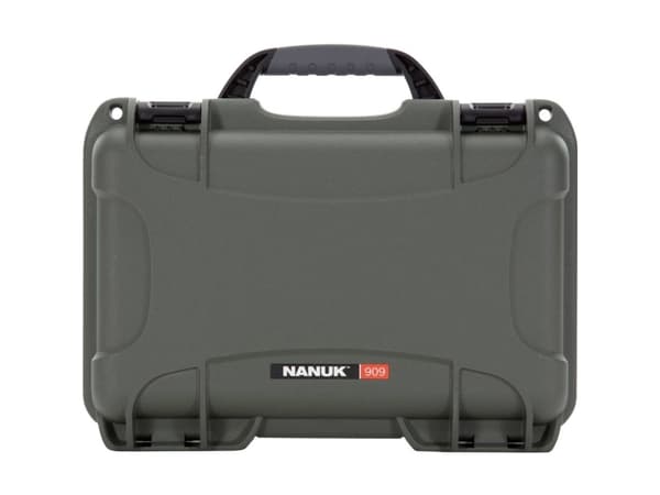 NANUK Transportväska Mod. 909 (B x H x D) 291 x 93 x 178 mm Militärgrön 909S-000OL-0A0