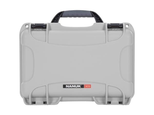 NANUK Transportkuffert Mod. 909 (B x H x T) 291 x 93 x 178 mm Sølv 909S-010SV-0A0