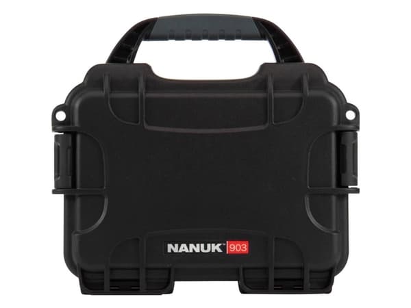 NANUK Transportkuffert Mod. 903 (B x H x T) 188 x 79 x 124 mm Sort 903S-000BK-0A0