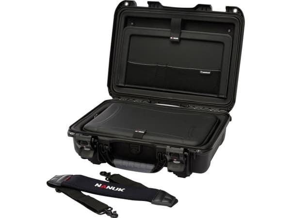 NANUK Transportkuffert Mod. 923 (B x H x T) 422 x 137 x 287 mm Sort 923-LK01