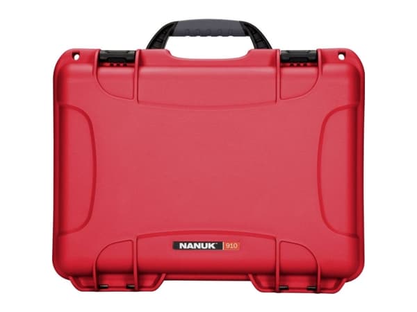 NANUK Transportkuffert Mod. 910 (B x H x T) 336 x 104 x 234 mm Rød 910S-000RD-0A0