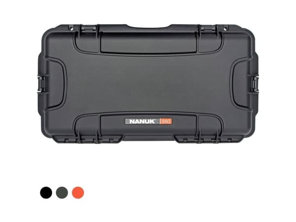 NANUK Transportkuffert Mod. 980 (B x H x T) 683 x 157 x 338 mm Sort 980S-000BK-0A0