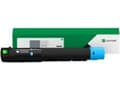 Miniatyrbilde 2 av 2: Lexmark - Cyan - original - tonerpatron LCCP, LRP - for Lexmark CX931dse