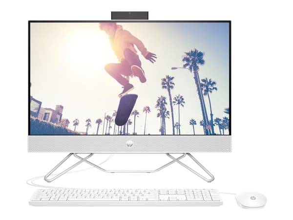 HP 24-cb1011ng - All-in-one - Core i5 1235U - RAM 8 GB - SSD 256 GB - NVMe - Intel Iris Xe Graphics - GigE - WLAN: 802.11a/b/g/n/n/n/n/ac, Bluetooth