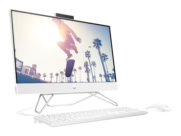 HP 24-cb1011ng - All-in-one - Core i5 1235U - RAM 8 GB - SSD 256 GB - NVMe - Intel Iris Xe Graphics - GigE - WLAN: 802.11a/b/g/n/n/n/n/ac, Bluetooth
