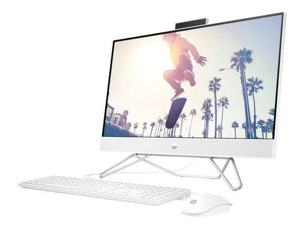 HP 24-cb1011ng - All-in-one - Core i5 1235U - RAM 8 GB - SSD 256 GB - NVMe - Intel Iris Xe Graphics - GigE - WLAN: 802.11a/b/g/n/n/n/n/ac, Bluetooth