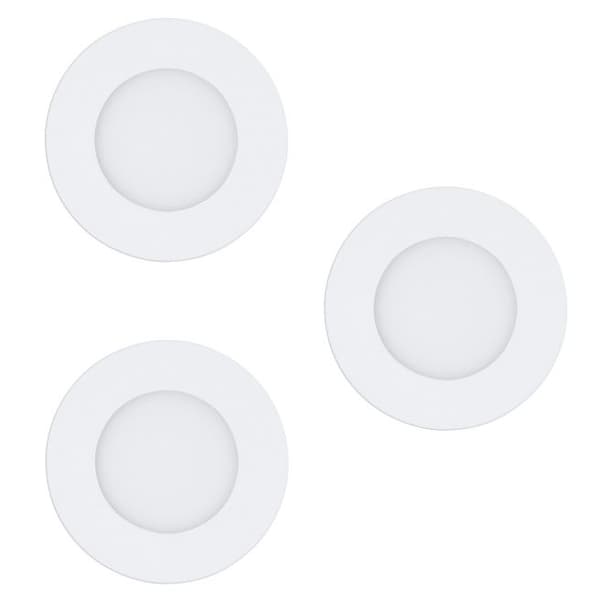 EGLO - Set of 3x Fueva-Z recessed white 8.5 - TW - Zigbee, Bluetooth