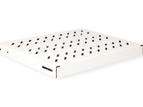 ROLINE 26.21.0279, Hylla till rackskåp, Grå, Stål, 50 kg, 1U, 48,3 cm (19")