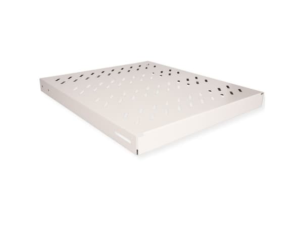 ROLINE 26.21.0280, Rackhylle, Grå, Stål, 50 kg, 1U, 48,3 cm (19")