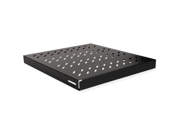 ROLINE 26.21.0120, Rackhylle, Sort, Stål, 50 kg, 1U, 485 mm