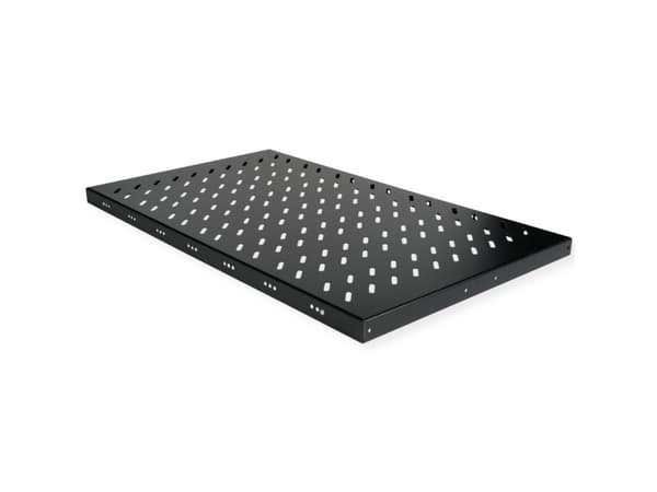 ROLINE 26.21.0117, Rackhylle, Sort, Stål, 50 kg, 1U, 485 mm