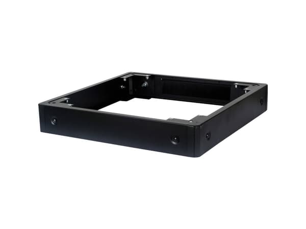 ROLINE 26.21.0240, Rackbase, Sort, Stål, 600 mm, 600 mm, 100 mm
