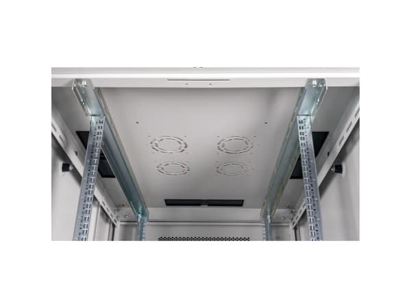 ROLINE 26.21.0045, Fristående rack, 42U, 600 kg, Kuggskenor, Justerbara fötter, 126,4 kg