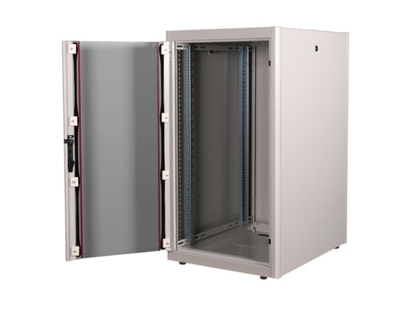 ROLINE 26.21.0032, Fristående rack, 22U, 600 kg, Kuggskenor, Justerbara fötter, 51 kg
