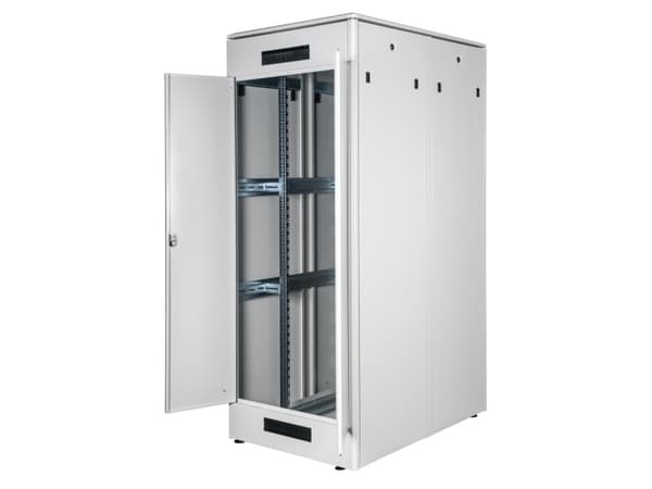 ROLINE 19 tuuman verkkokaappi Pro 42 U 800x1200 WxD lasiovi harmaa (26.21.0065)