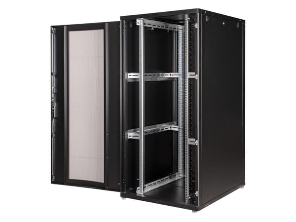 ROLINE 26.21.0168, Fristående rack, 36U, 1000 kg, Justerbara fötter, 101 kg, Svart