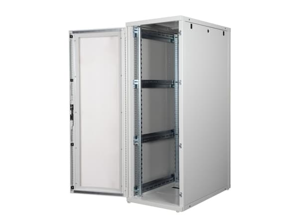 ROLINE 26.21.0153, Fristående rack, 36U, 1000 kg, Justerbara fötter, 88,5 kg, Grå