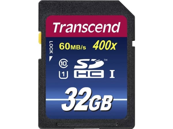 Transcend SDHC Class 10 UHS-I (Premium) - Flashminnekort - 32 GB - UHS Class 1 / Class10 - SDHC UHS-I