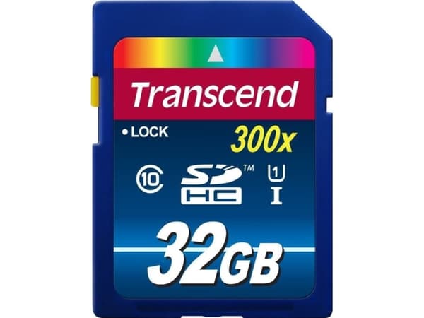 Transcend SDHC Class 10 UHS-I (Premium) - Flashminnekort - 32 GB - UHS Class 1 / Class10 - SDHC UHS-I